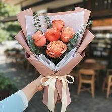 Букет цветов из:  Розы в Северном Республики Коми