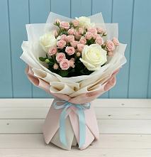 Букет цветов из:  Розы #REPLACE_PRED# Северном Республики Коми