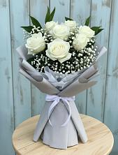 Букет цветов из:  Розы в Северном Республики Коми