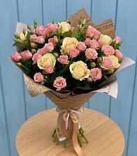 Букет цветов из:  Розы в Северном Республики Коми