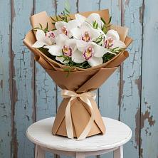 Букет цветов из:  Орхидеи и Розы в Северном Республики Коми